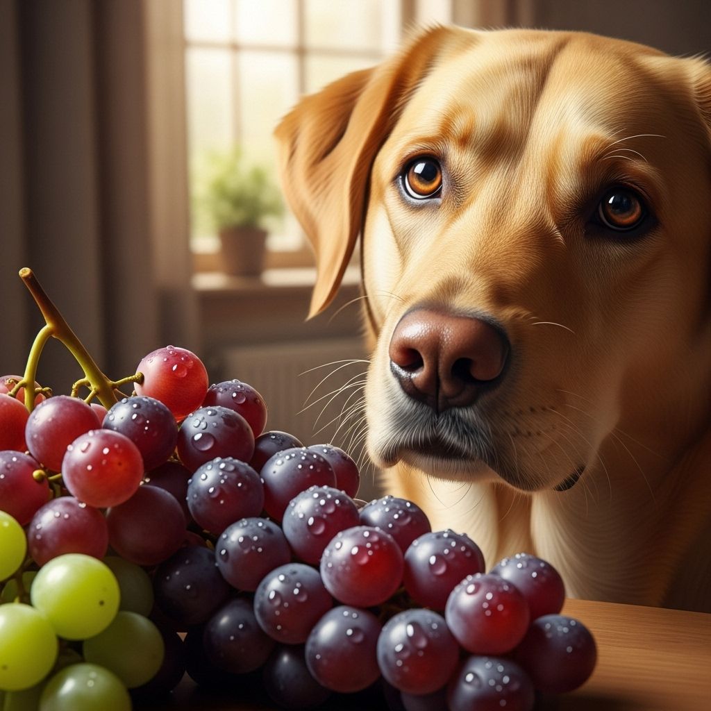 Understanding the serious dangers grapes pose to your canine companion and how to respond to accidental ingestion