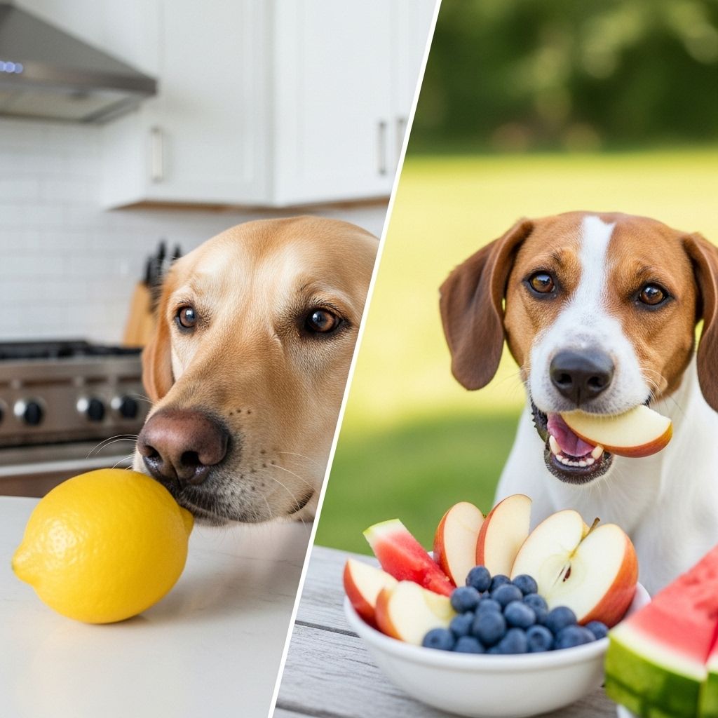 Can Dogs Eat Lemons? The Risks, Symptoms, and Safe Alternatives Protect your pet from sour surprises with safe, delicious fruit treats.
