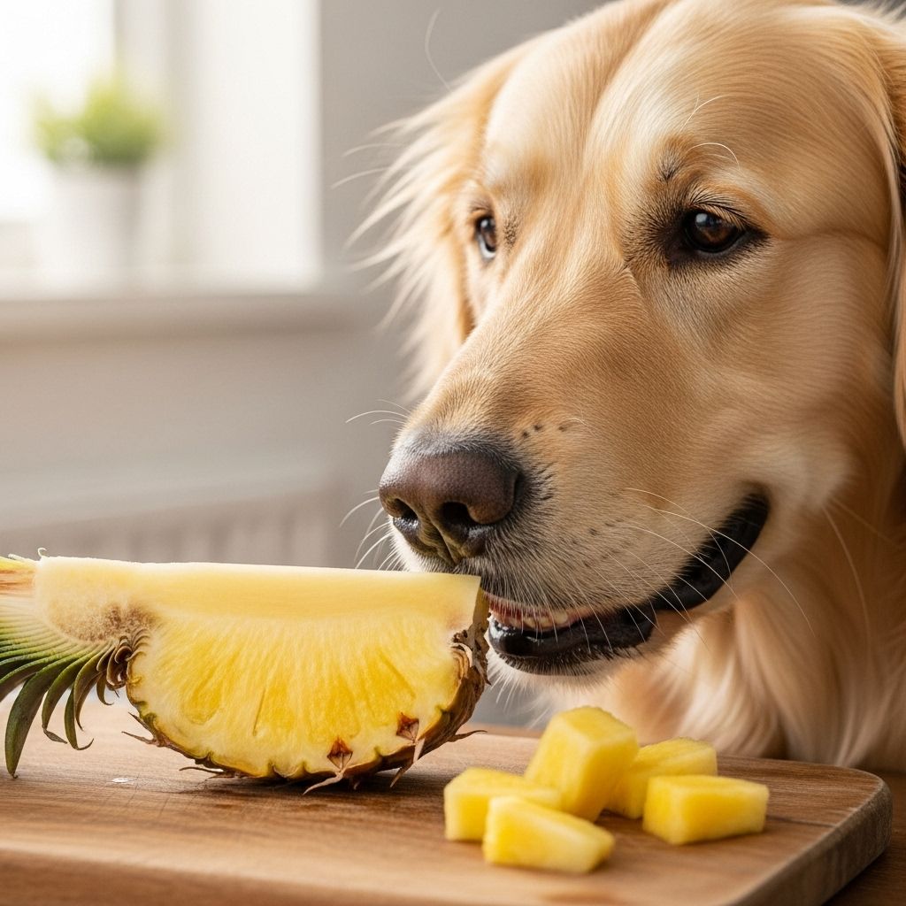Everything you need to know about feeding pineapple to dogs, including benefits, forms, risks, and frequently asked questions.