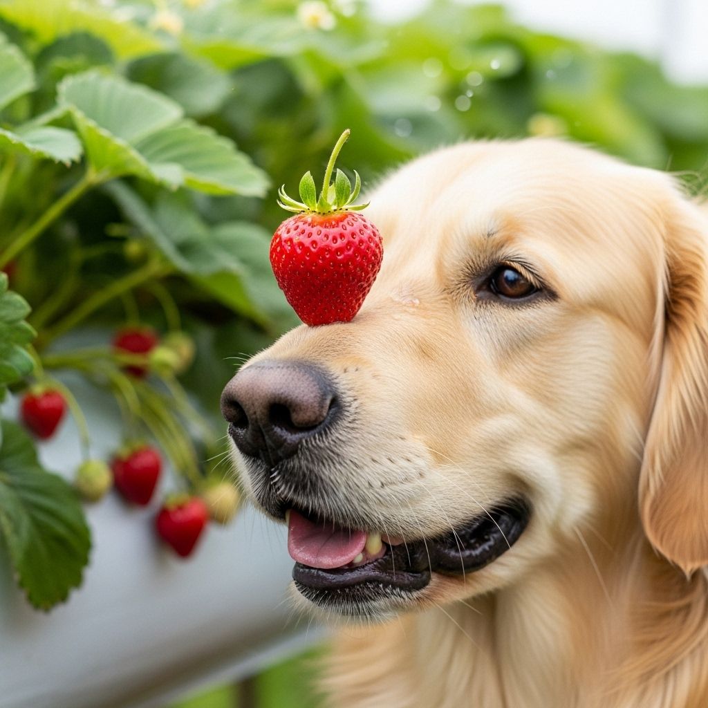 Discover how to treat your furry friend with tasty red fruit without any hidden dangers!