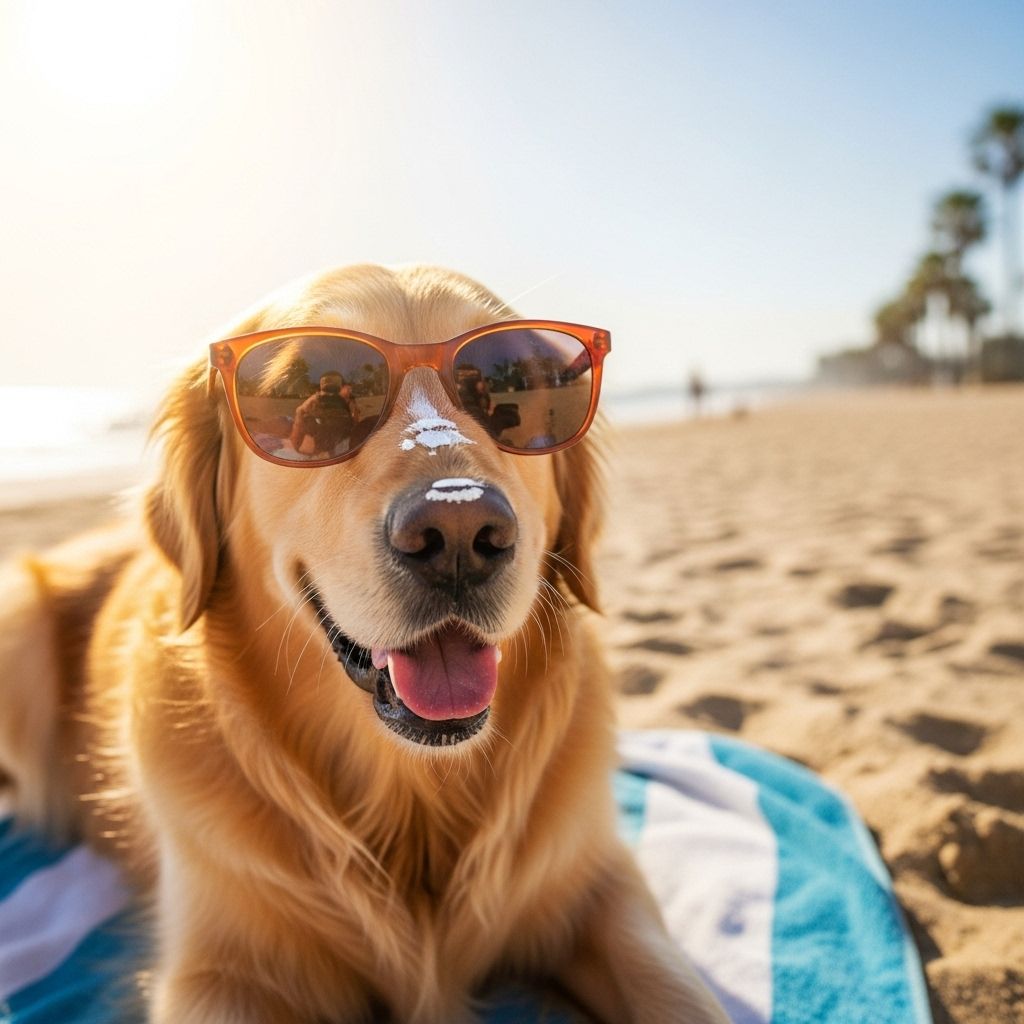 A few simple steps can shield your pet's fur and skin from harmful UV rays.