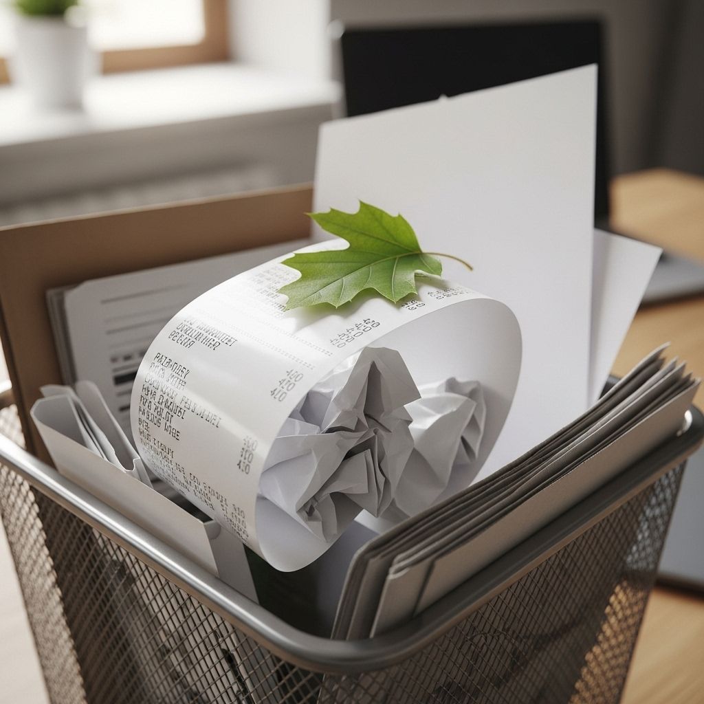 Can Receipts Be Recycled? Environmental Impacts and Alternatives Unpack the truth about receipt recycling, health risks, and greener solutions for paper waste reduction.