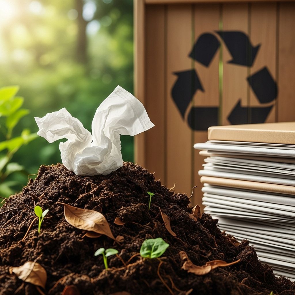 Can You Recycle Used Tissues? Composting, Recycling, and Environmental Impact A practical guide to disposing of used tissues sustainably, addressing composting, recycling, and environmental impacts.