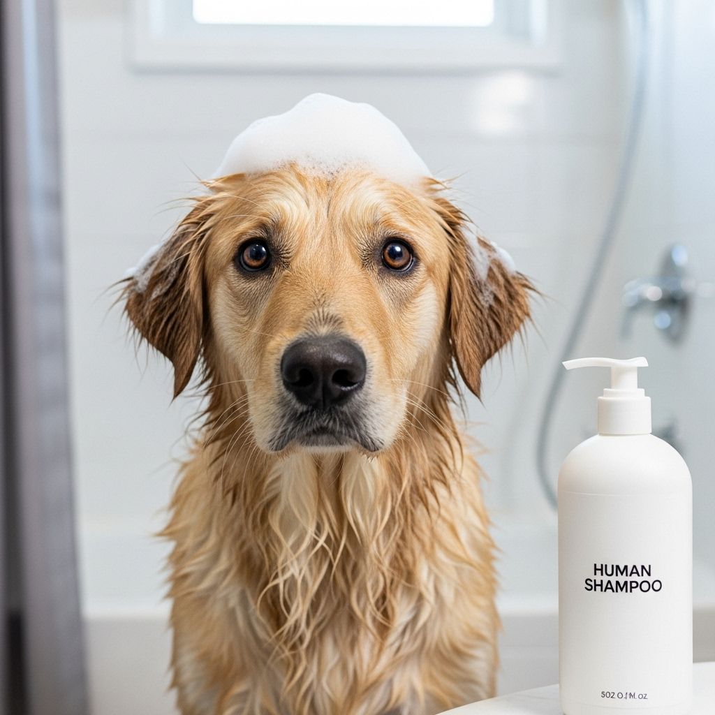 Discover why human shampoos are unsafe for dogs and learn the best practices for canine bathing and skin care.
