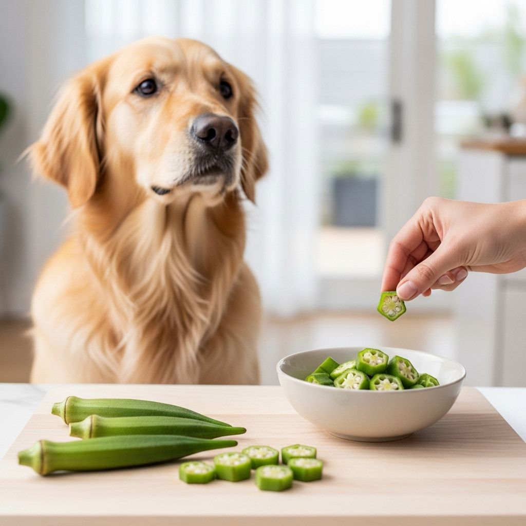 Offering okra in small, unseasoned portions lets pups enjoy extra nutrients without risks.