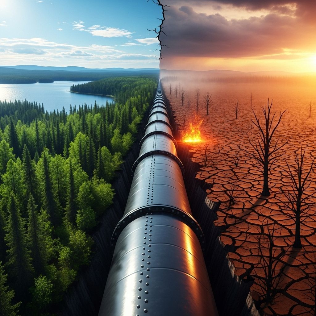 Canada’s Climate Emergency Declaration and Pipeline Approval: Policy Contradictions and Environmental Implications Canada’s climate emergency declaration contrasts with pipeline expansion, fueling debate over national policy coherence.