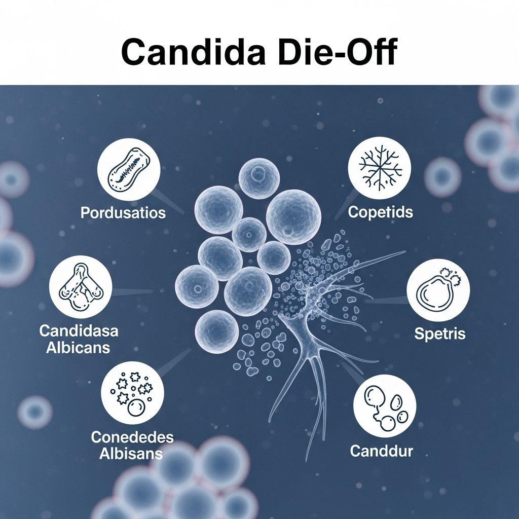 Explore the causes, symptoms, and management of Candida die-off and learn when to seek medical advice for this complex reaction.