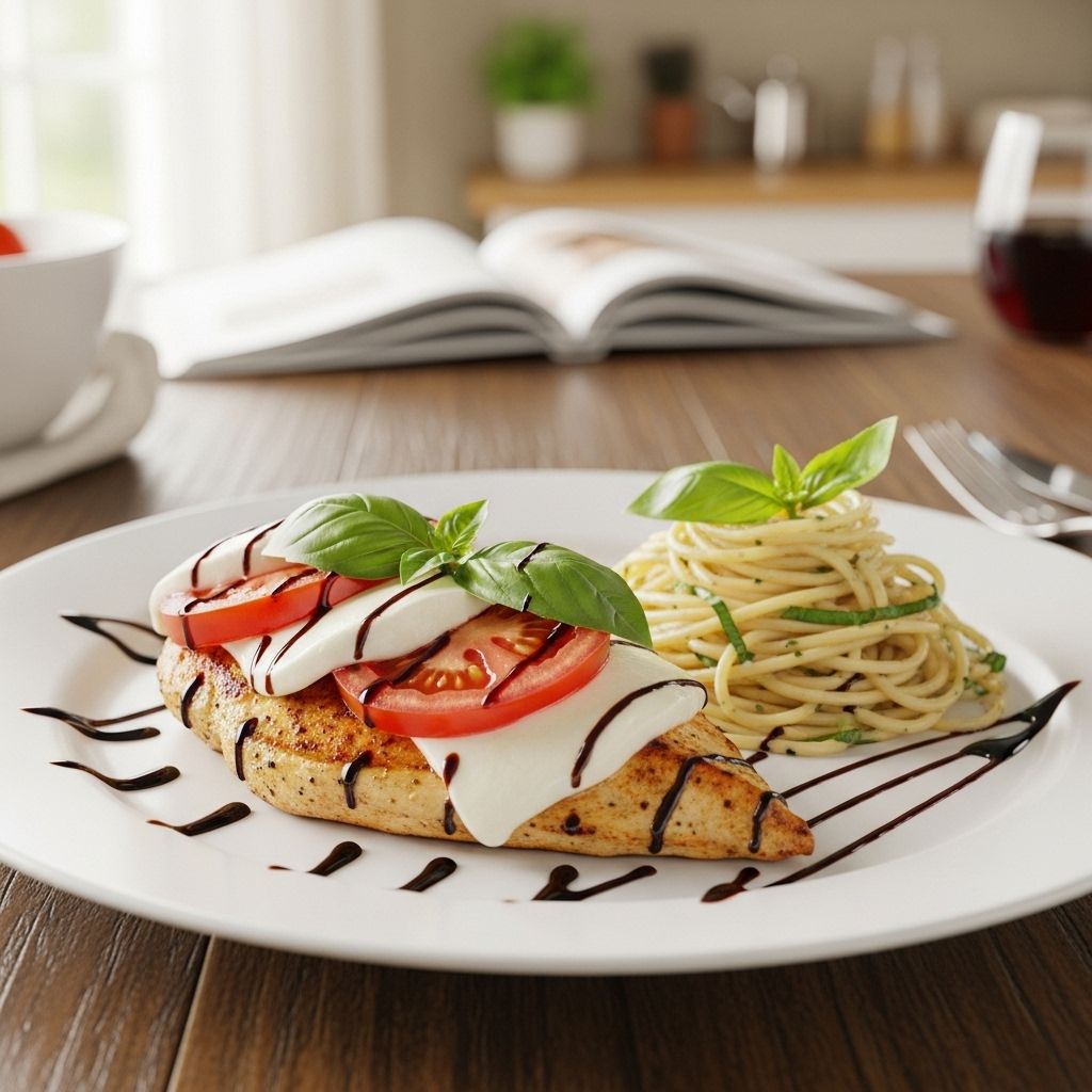 A cheesy, balsamic-kissed meal that elevates simple ingredients in under half an hour.