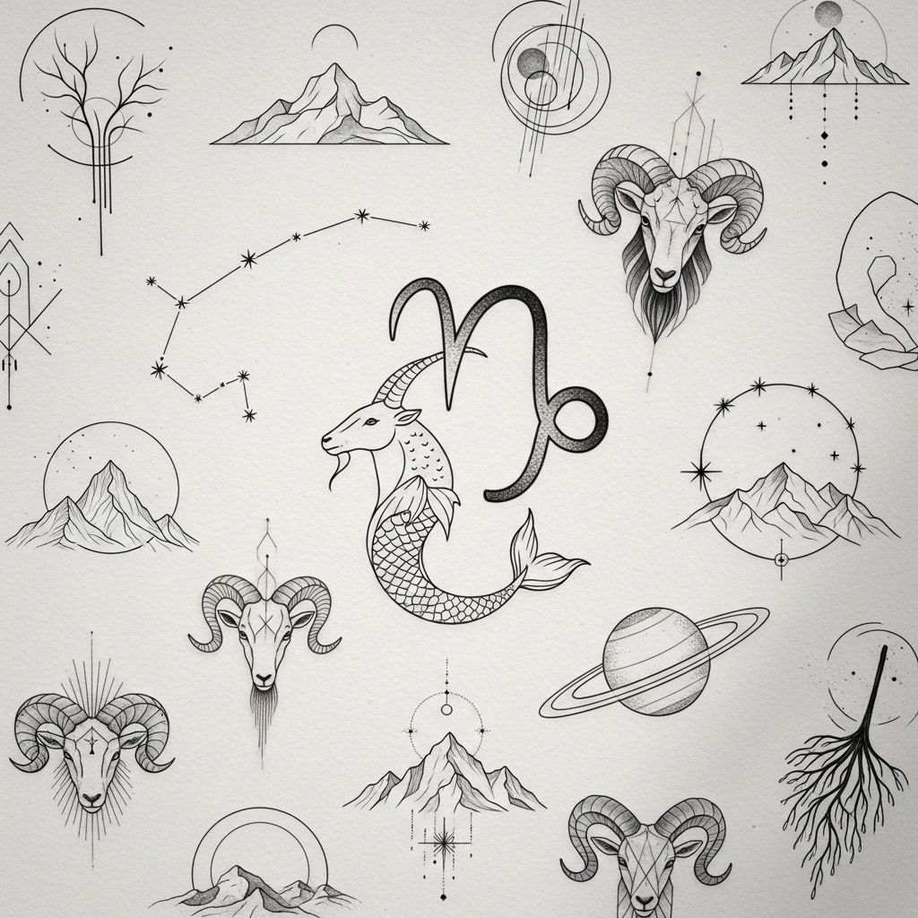 Explore unique Capricorn tattoo ideas that embody ambition, discipline, and earthy elegance—perfect for anyone inspired by the zodiac’s determined goat.