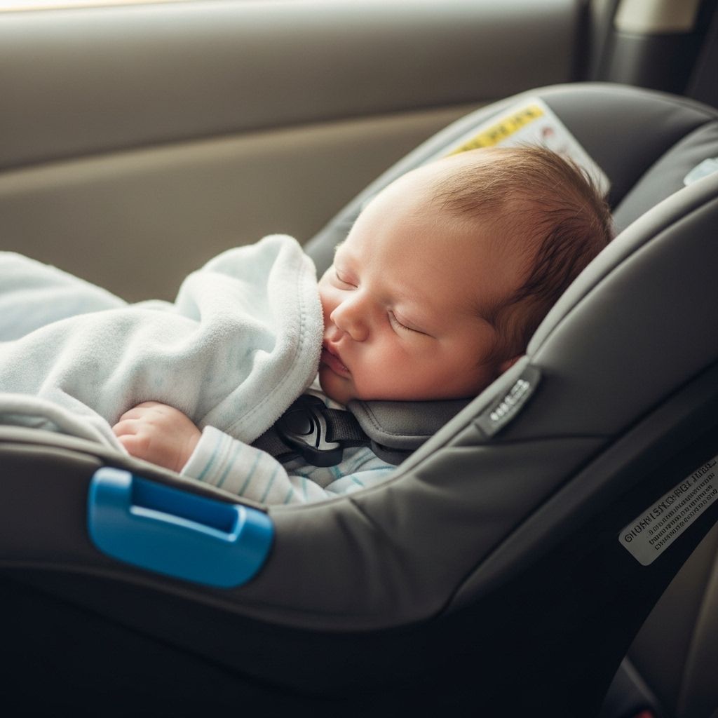 Silent Dangers: How Car Seat Use Can Cause Suffocation in Newborns Understanding infant head and neck positioning can help protect your baby's breathing.