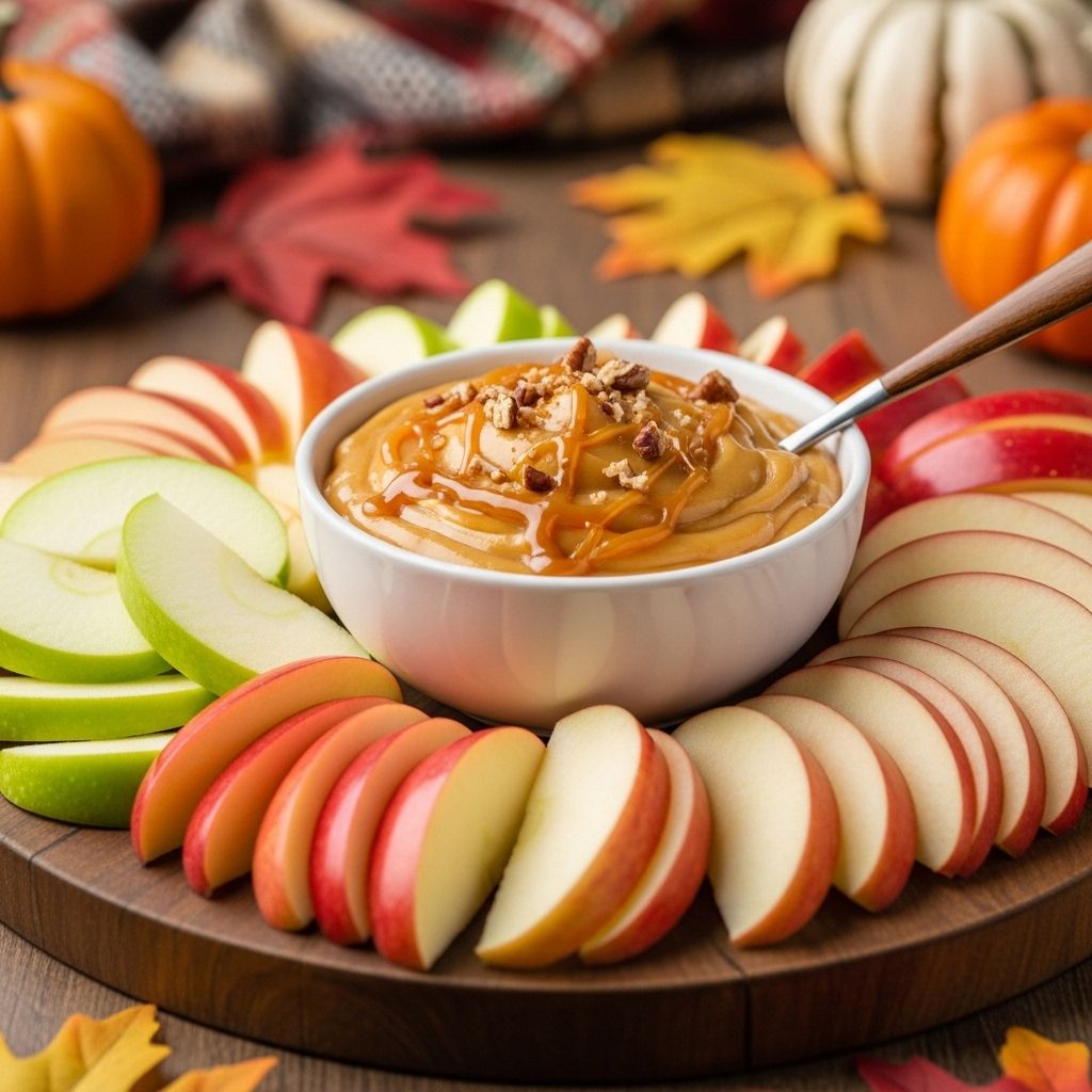Caramel Apple Dip: The Ultimate Fall Treat with a Creamy Twist This nostalgic snack twist brings friends together with every sweet, salty bite.