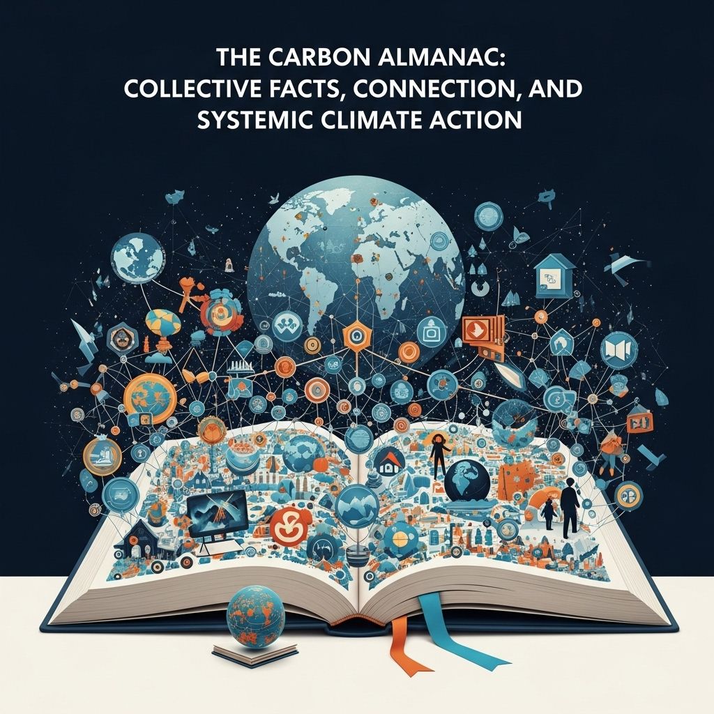 The Carbon Almanac: Collective Facts, Connection, and Systemic Climate Action A fact-based guide that transforms carbon and climate conversations from individual burden to collective action for global change.