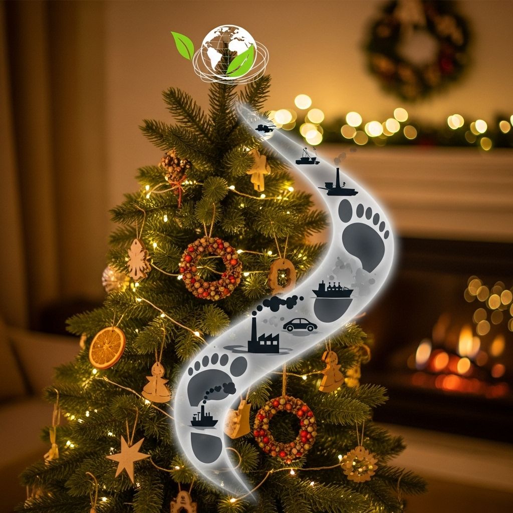 Discover the environmental impact of your real or artificial Christmas tree—with tips, stats, and an interactive approach for greener festive choices.