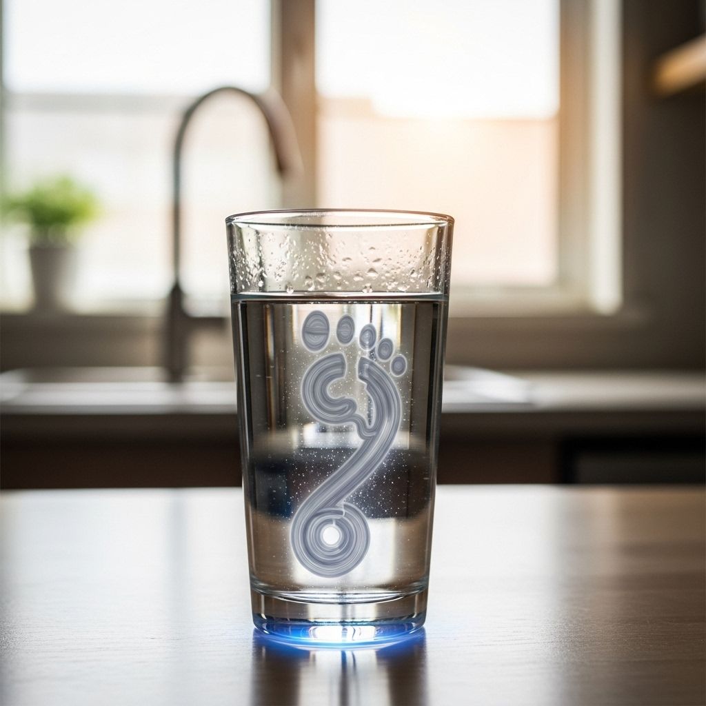 Explore how water treatment and delivery impact global emissions, why tap water is usually the greener option, and how you can reduce your water-related carbon footprint.