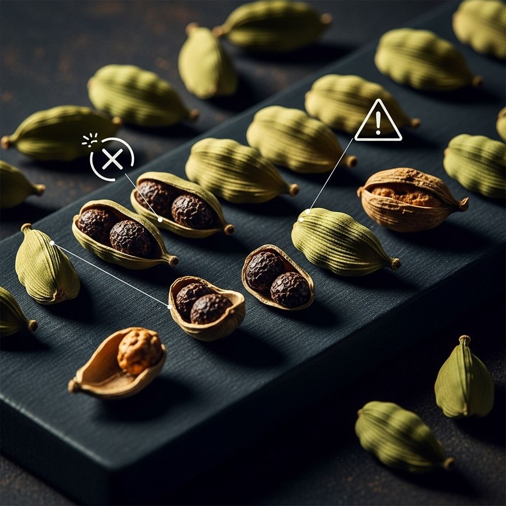 Overdoing cardamom can upset digestion, spark allergies, or affect medication.