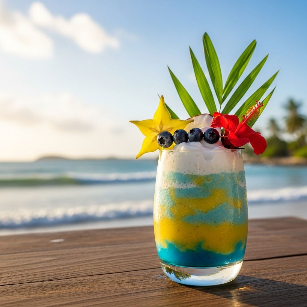 Explore how this dreamy Caribbean-inspired smoothie blends tropical fruits and calming nutrients for wellness and taste.