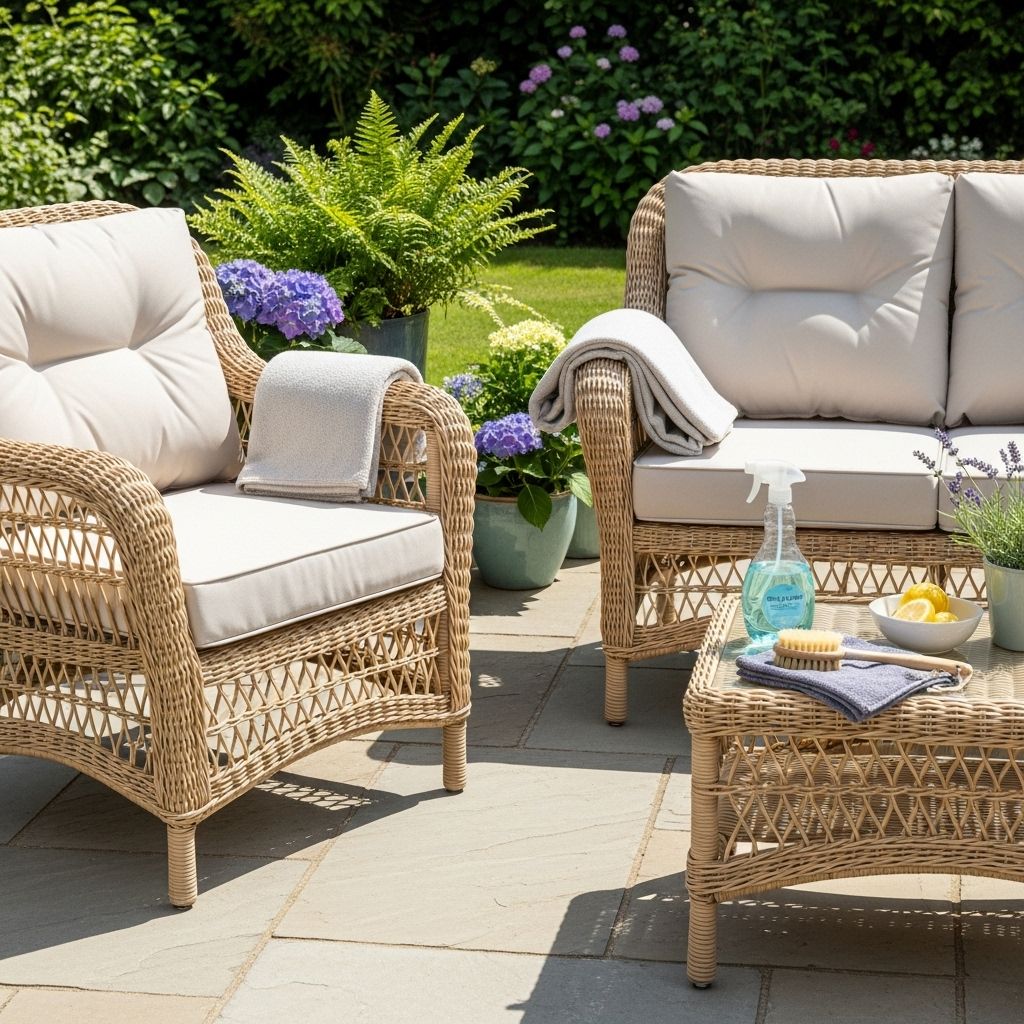 Extend the life of woven accents with strategies that guard against moisture and wear.