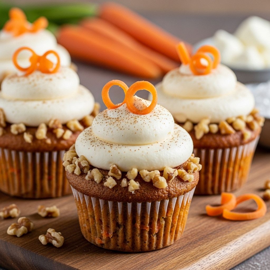 Classic spice and creamy frosting make these cupcake sized treats impossible to resist.