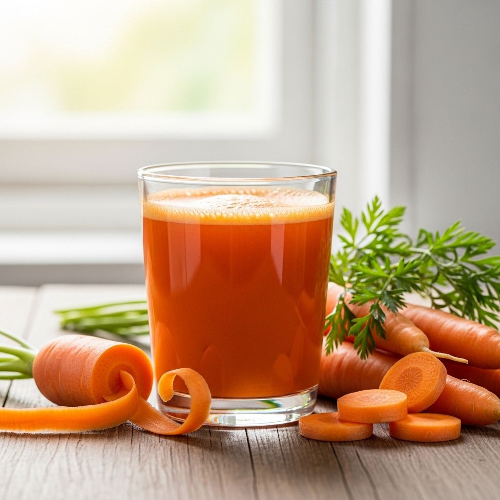 Amazing Health Benefits Of Carrot Juice & Nutrition Facts for Every Age Packed with nature’s most potent nutrients, this vibrant elixir fuels vitality every day.