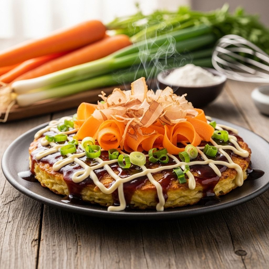 A colorful twist that delivers sweet crunch and umami-rich flavor in every bite.