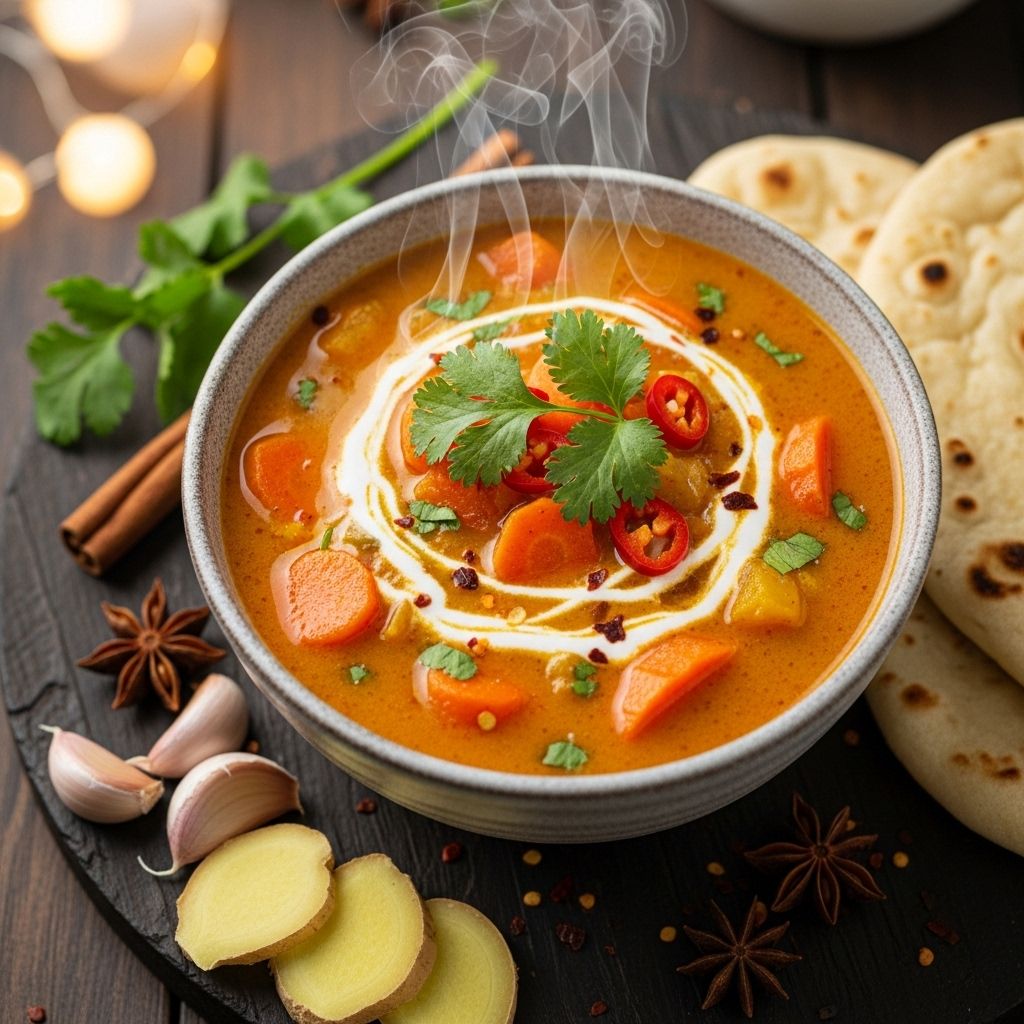 A velvety, vegetable-forward dish that delivers warmth and nutrition in every spoonful.