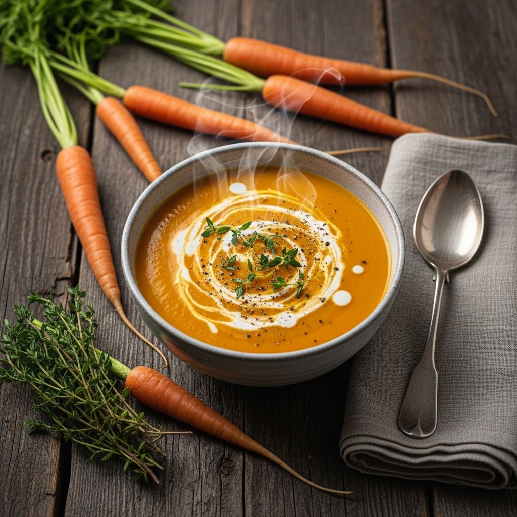 Velvety puree of simple ingredients becomes an elegant starter with rich seasonal notes.