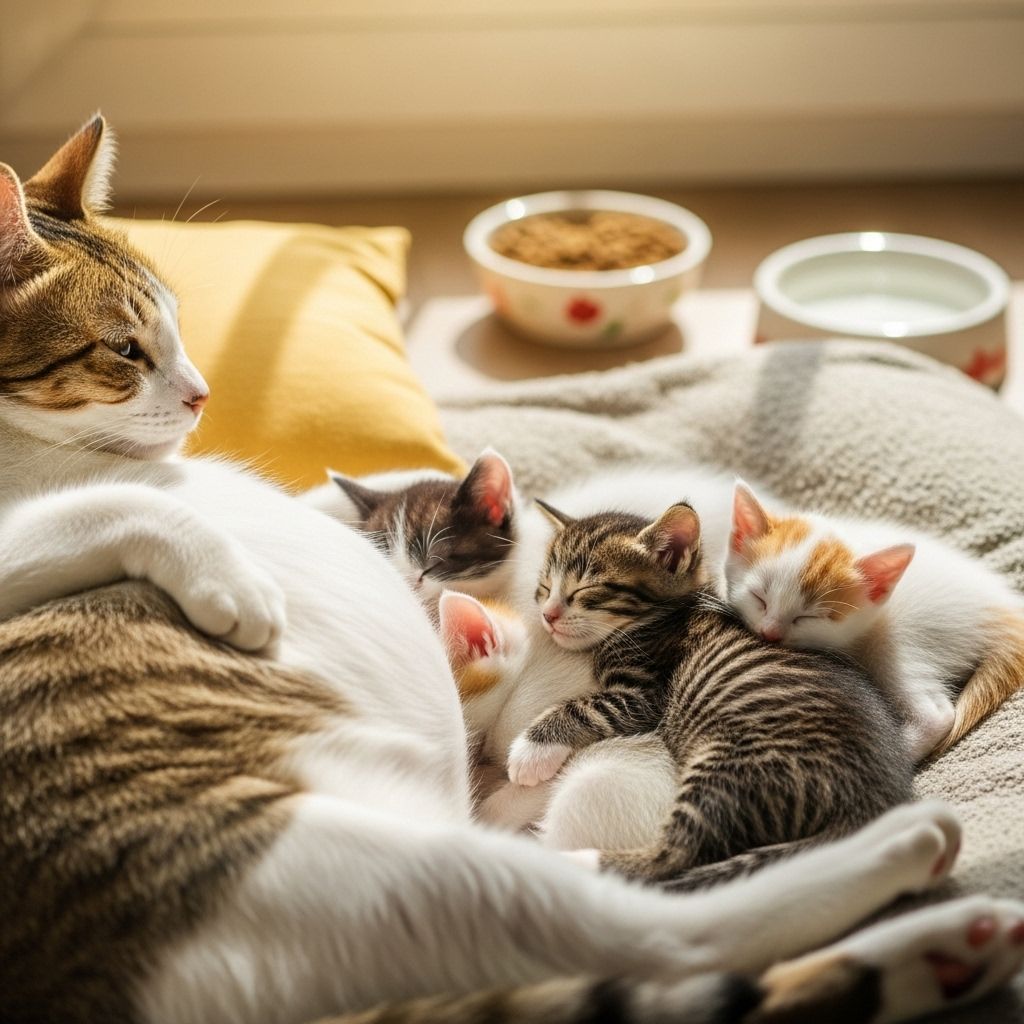 Pregnant Cat Care: 3 Trimesters And Kitten Care Discover essential tips and expert advice to nurture feline mothers and newborns safely.