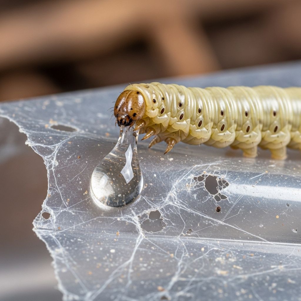 Caterpillar Spit: A Surprising Key to Tackling Plastic Pollution Scientists uncover a natural solution as wax worm saliva rapidly degrades plastic waste, offering new hope in the fight against pollution.