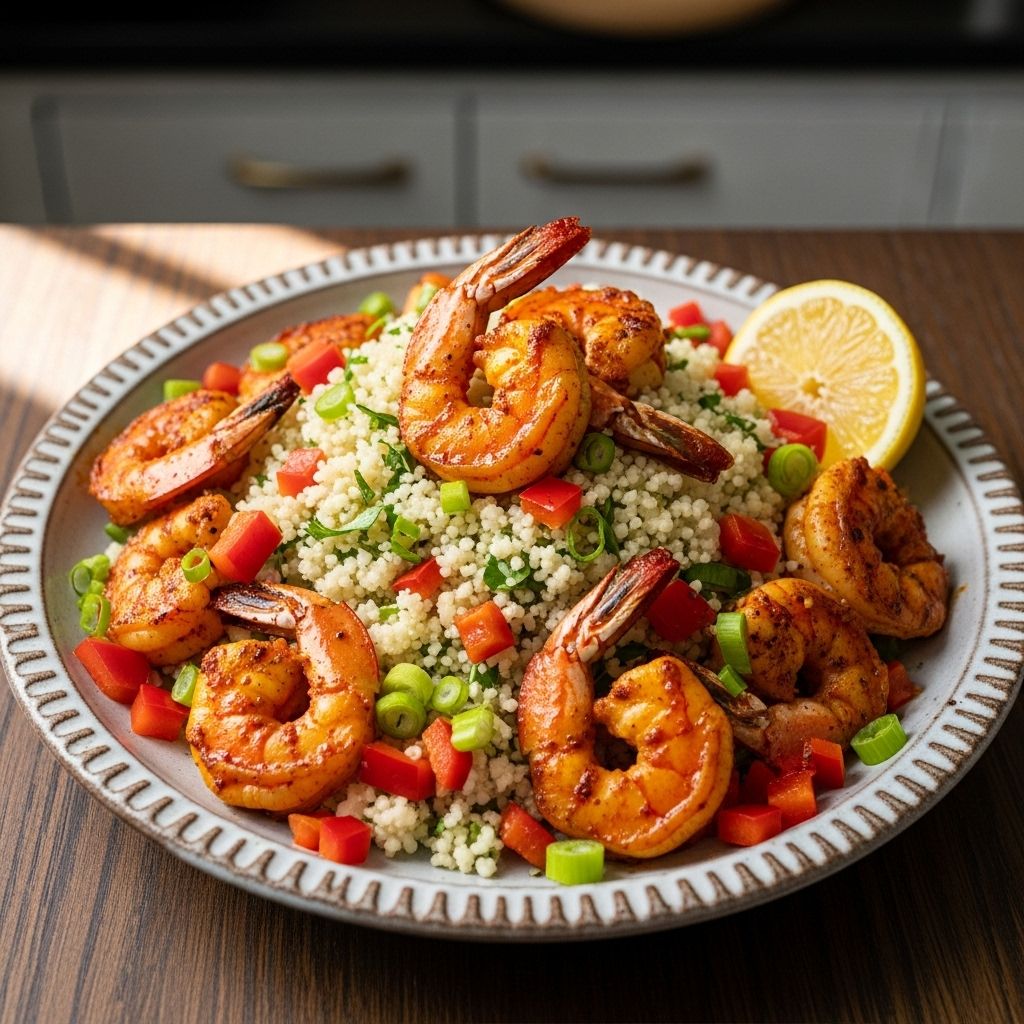 Fibrous veggies and smoky spices come together in a bright, healthful dish.