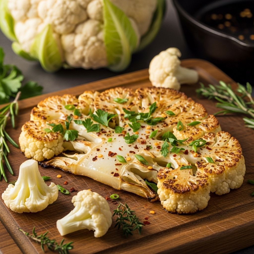 How to Make Perfect Cauliflower Steaks: A Flavorful Vegetarian Main Crispy, charred exteriors and tender centers unite in a stunning vegetarian main.