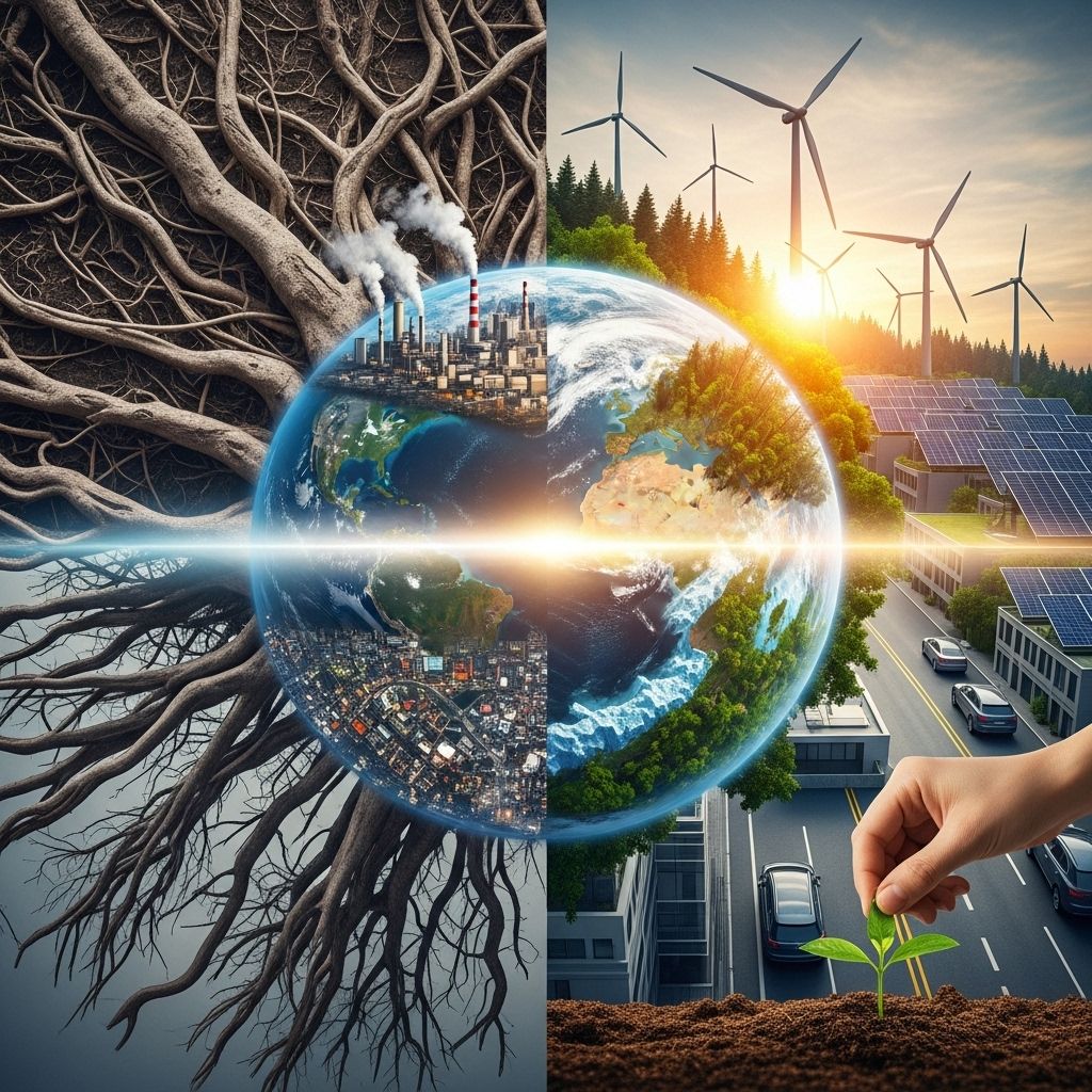 Explore the science, human impacts, and mitigations behind global warming, examining both natural and manmade causes, effects, and the pivotal role of forests.