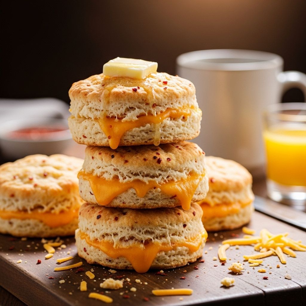 Master the art of balancing spicy heat and cheesy richness in every flaky bite.