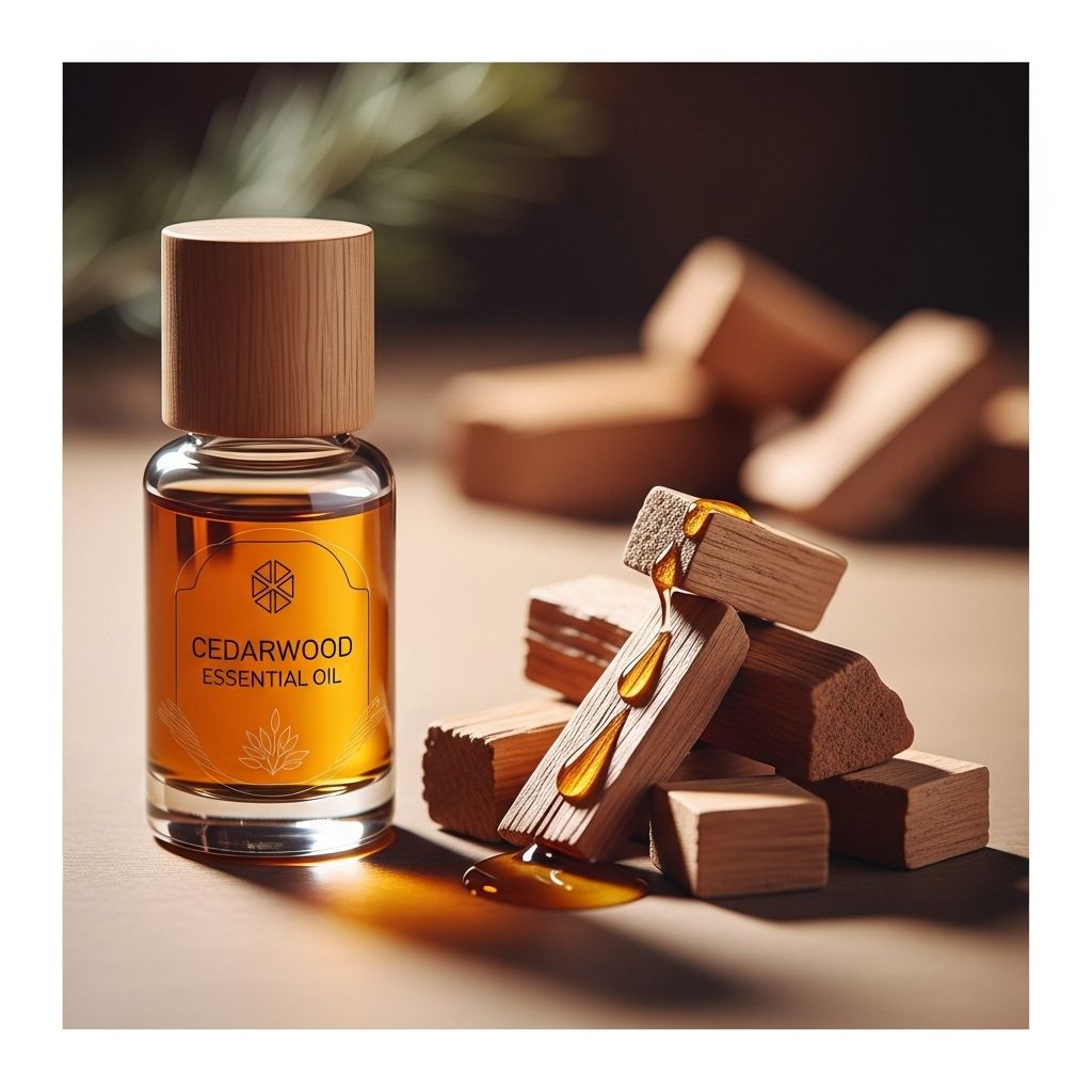 Cedarwood Essential Oil: Uses, Benefits, and How to Use It Safely Woodsy scent soothes stress, promotes deep sleep and rejuvenates skin and hair.