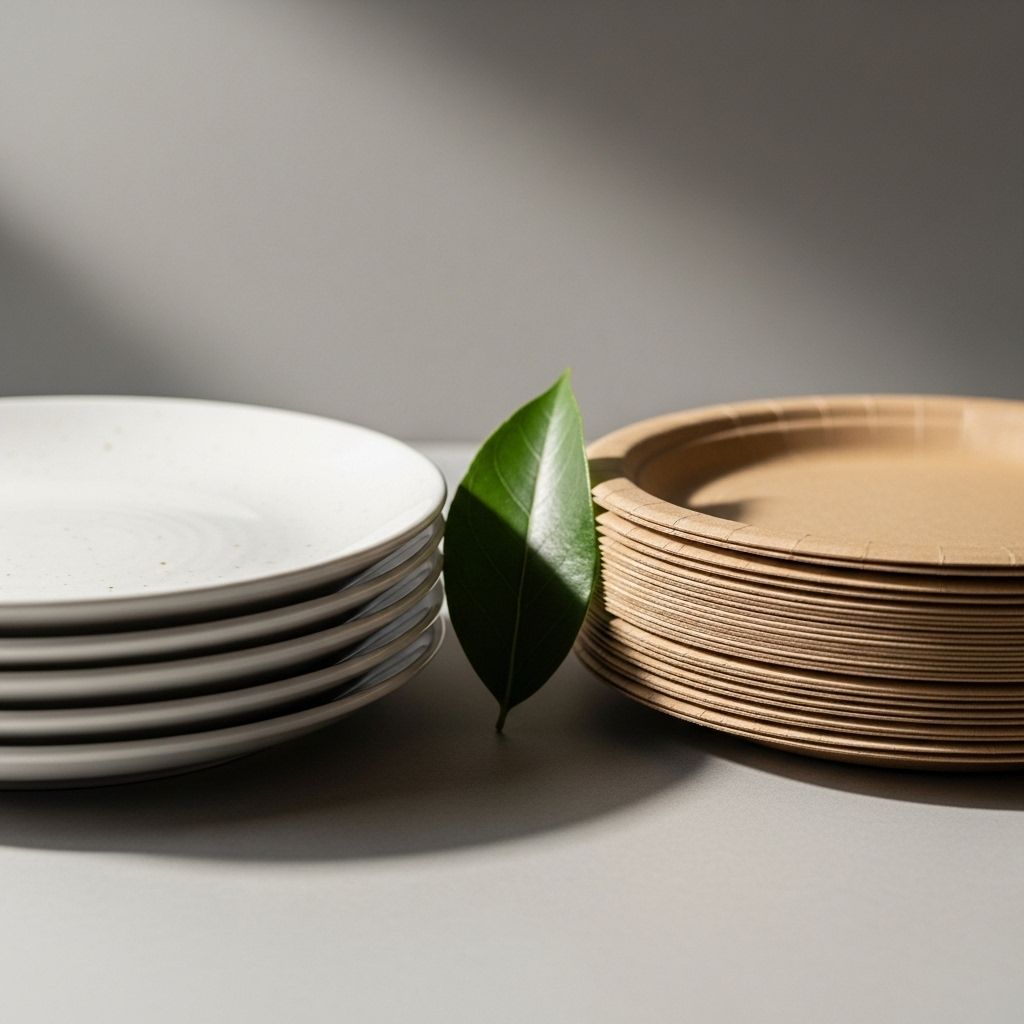 Ceramic Plates vs. Paper Plates: A Comprehensive Environmental Comparison A deep dive into the environmental impact, resource use, and sustainability of ceramic vs. paper plates for eco-conscious consumers.