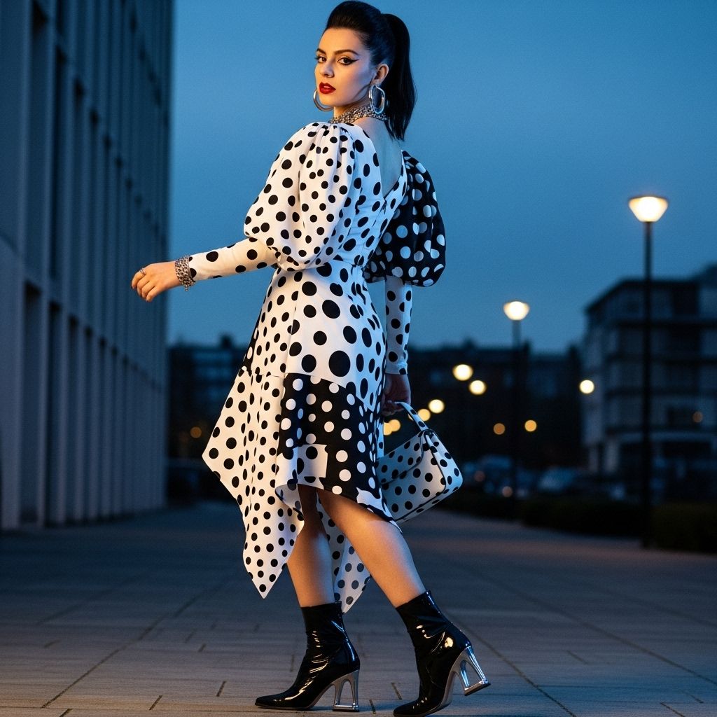 Why Charli XCX’s polka dot moment proves this cheerful, vintage-inspired style is the must-have dress trend for every modern wardrobe.