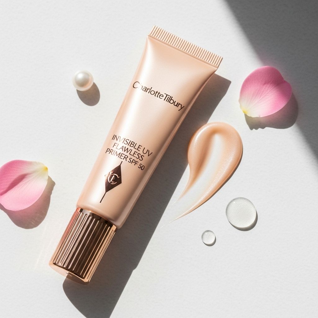 This fragrance-free primer protects, hydrates, and smooths with SPF 50, blurring pores while prepping your skin for flawless makeup all day.