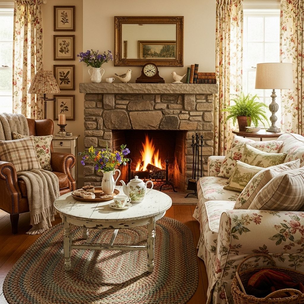 Transform your home into a warm and inviting cottage escape with these timeless decorating ideas and rustic inspirations