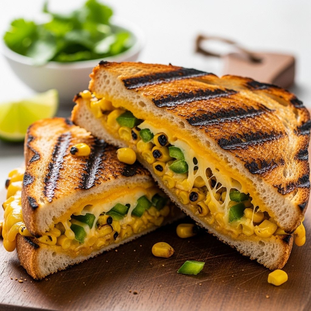 A melty, crunchy bite that blends heat, zesty herbs, and buttery crispness.