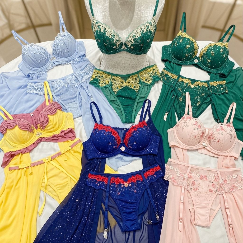 Discover the enchanting world of Disney princess lingerie—whimsical sets inspired by your favorite heroines, all starting at just $24.