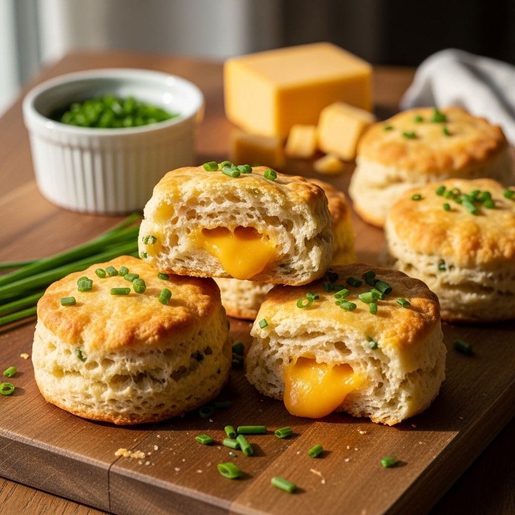 A simple twist on classic biscuits that elevates any meal with cheesy, herby goodness.