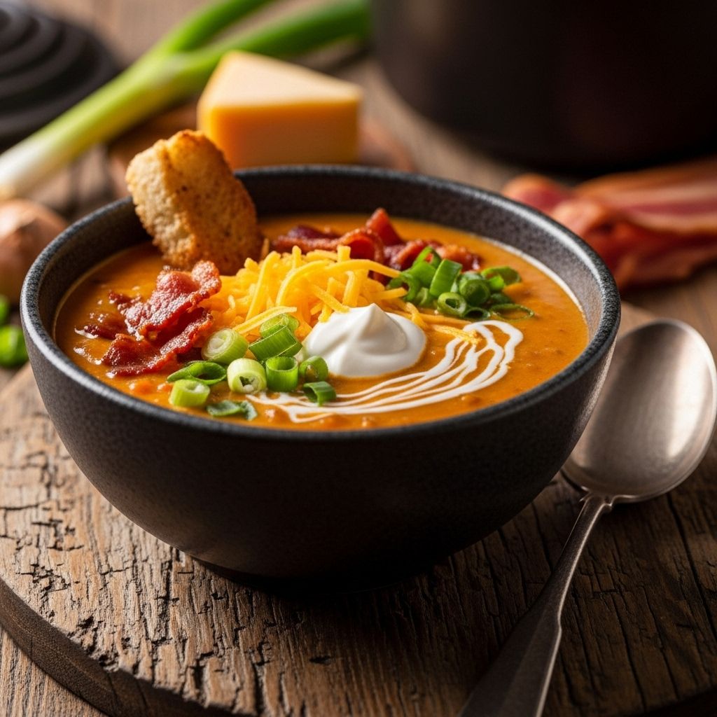 Cheeseburger Soup A bowlful of hearty flavors that turns burger cravings into cozy meals.