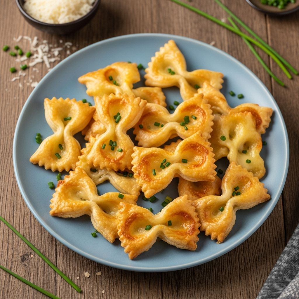 Rich Gruyère filling wrapped in delicate twists for unforgettable crunch.