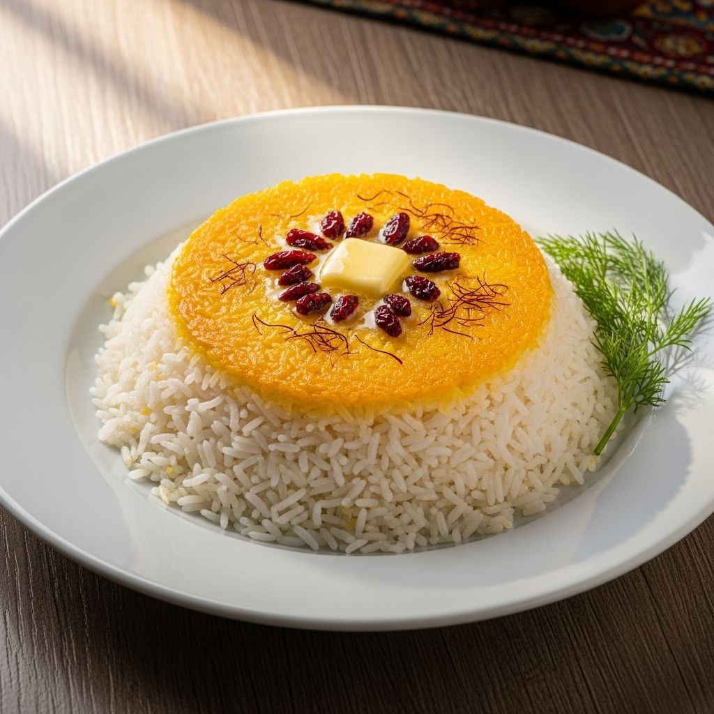 A precise balance of patience and heat achieves the tender grains and coveted golden crust.