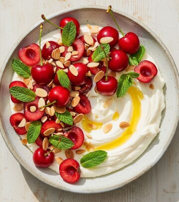 A chilled treat that balances sweet, creamy, and crunchy textures without any oven time.