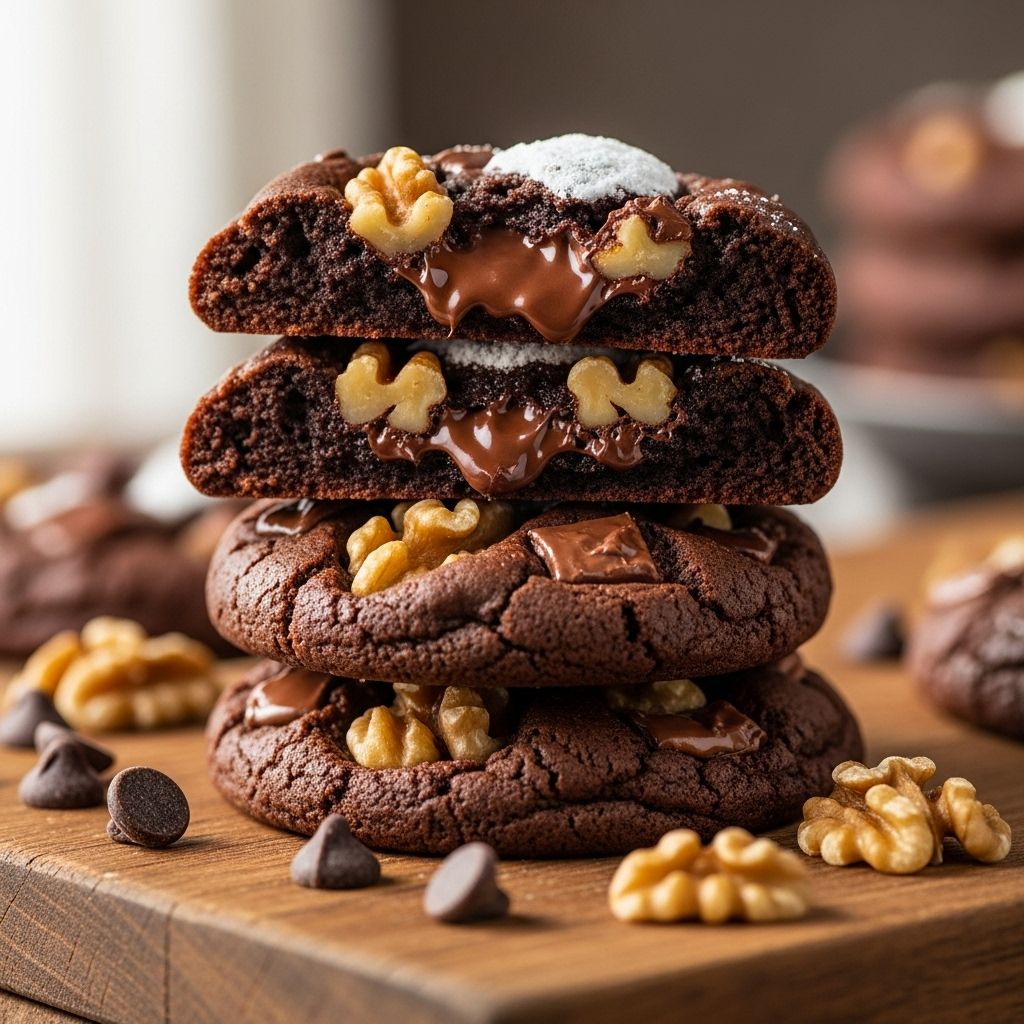 Discover all you need to master chewy chocolate walnut cookies, from tips to techniques, ingredients, and baking FAQs.