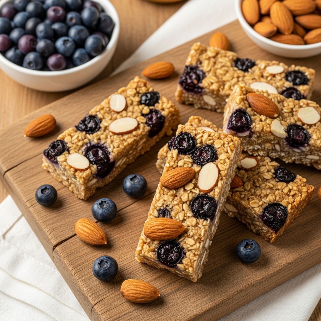 Elevate snack time with a custom blend of wholesome oats and tangy fruit bursts.
