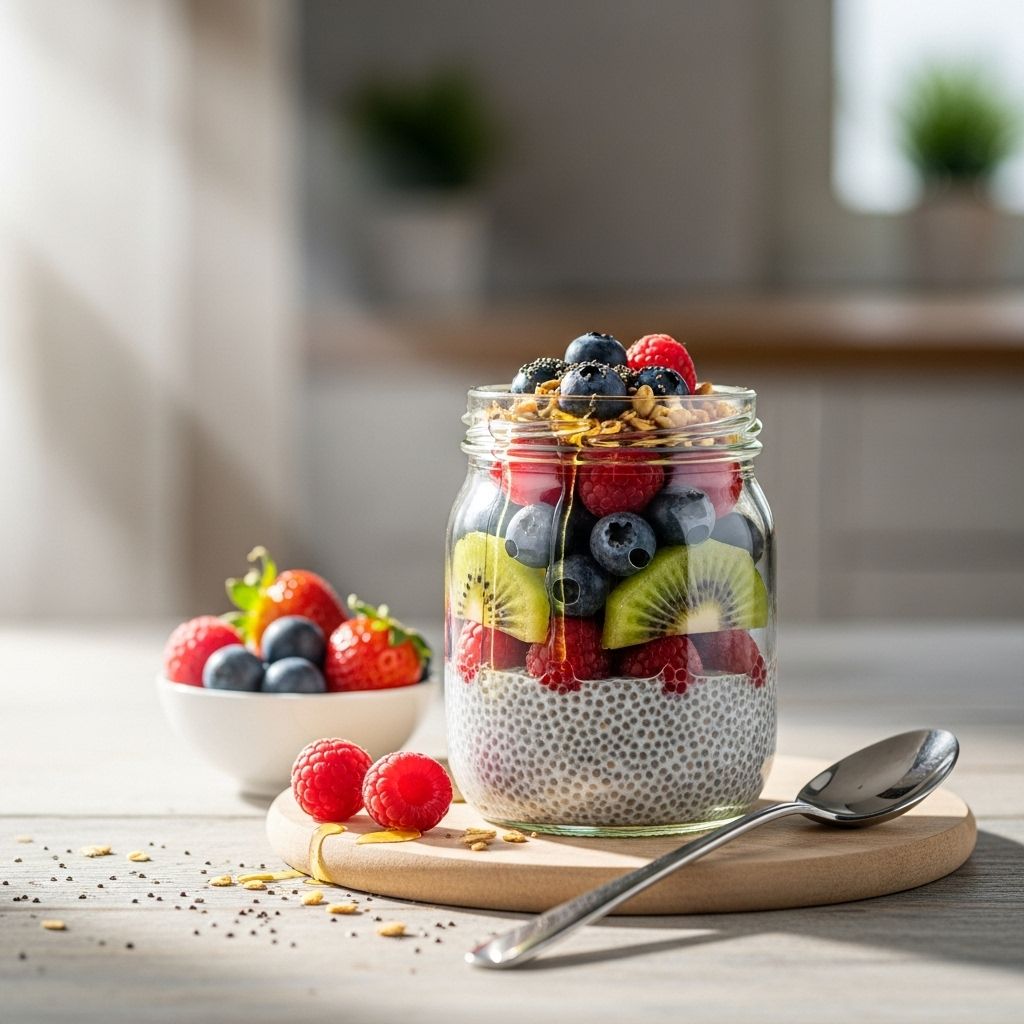 Unlock the power of chia seeds with this creamy breakfast pudding for energy, gut health, and delicious satisfaction every morning.