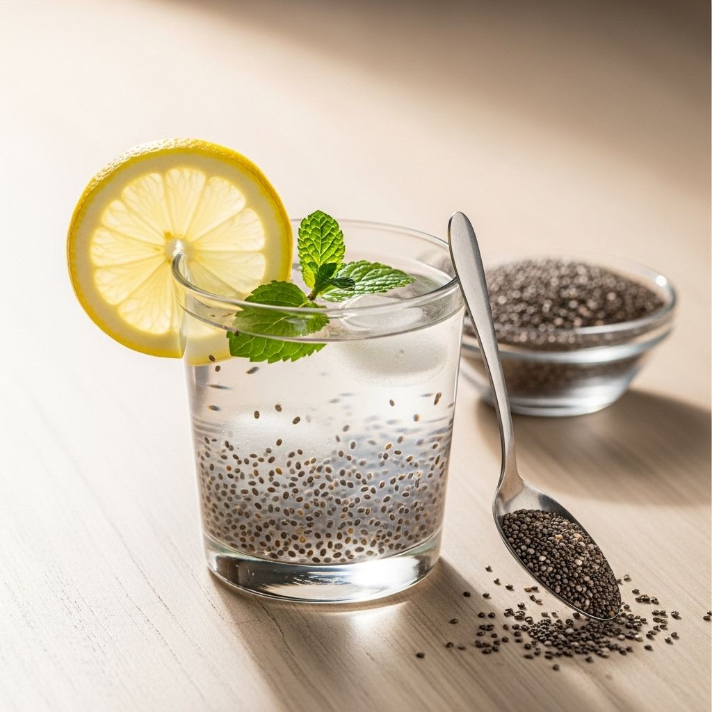 Chia Seed Water: Benefits, Nutrition, and How to Make It A soak transforms kernels into a nutrient gel that boosts hydration and curbs hunger.