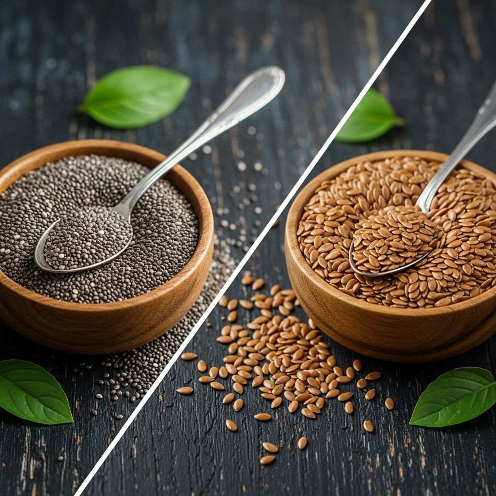 Compare their fiber, omega-3, and protein to pick the best option for your diet.