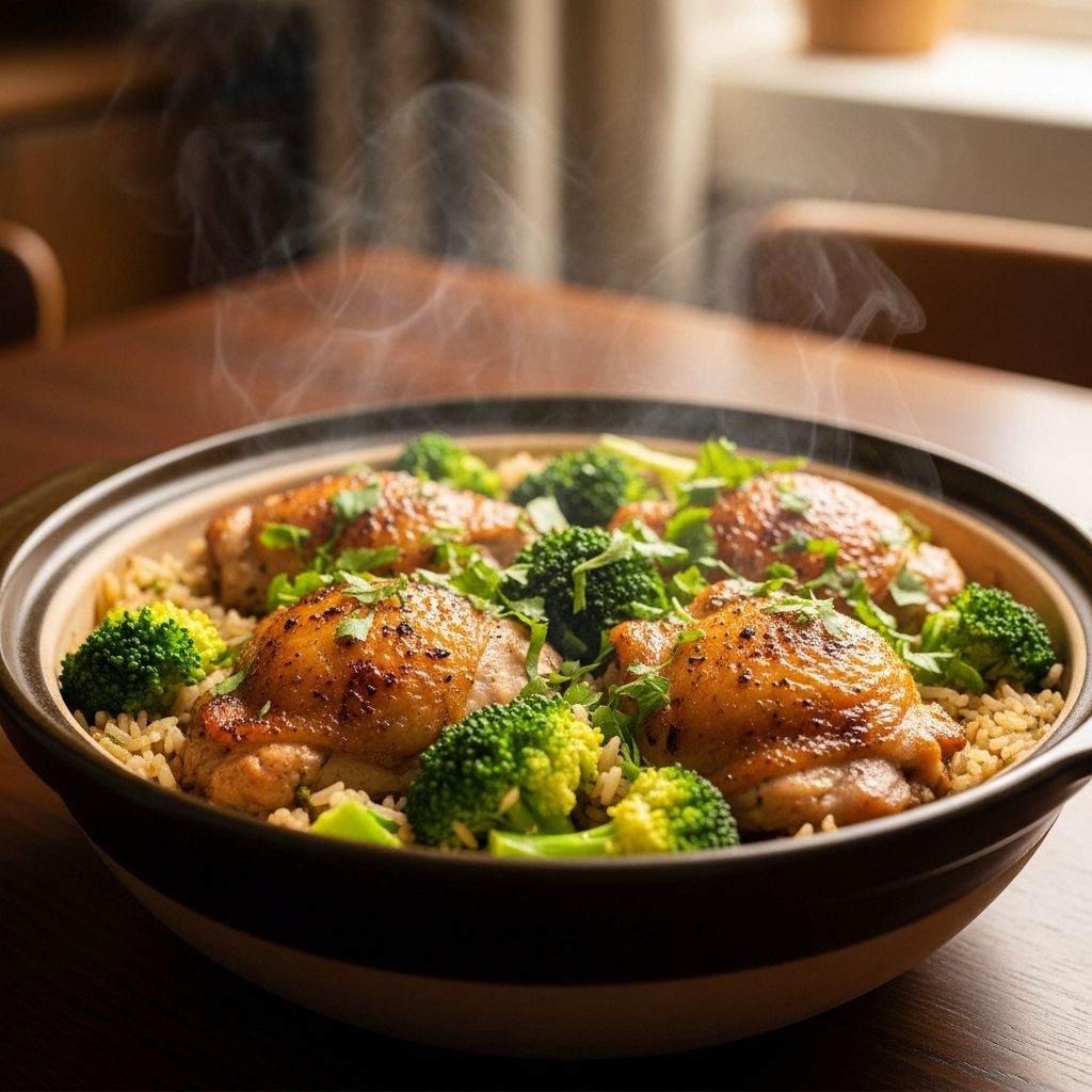 A melty cheese sauce meets crisp veggies for a hearty, fuss-free weeknight dinner.